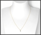 Preview: 585 Gold Brillant Collier 0,272ct, VS1; EGL Zertifikat